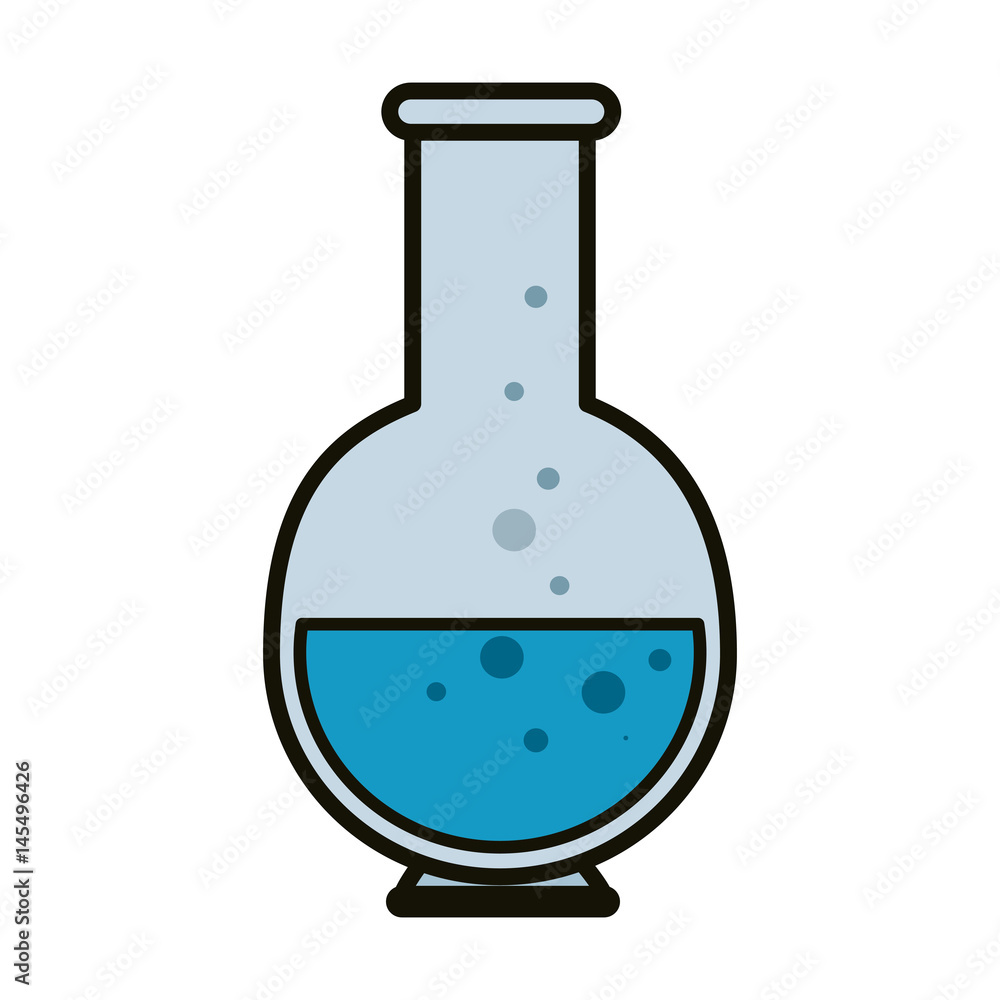 Chemistry flask lab icon vector illustration graphic design Chemistry flask lab icon vector illustration graphic design