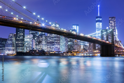 Brooklyn Bridge in New York, Amerika © FotoKachna