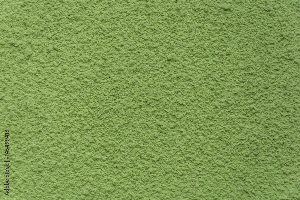 Texture of wall plaster repainted in green Texture of wall plaster repainted in green