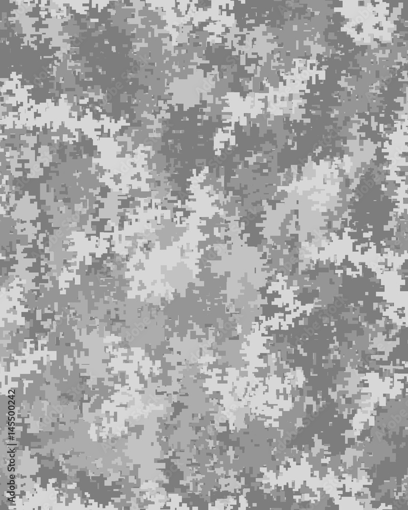 Fototapeta premium Digital fashionable camouflage pattern, military print .Seamless illustration, wallpaper