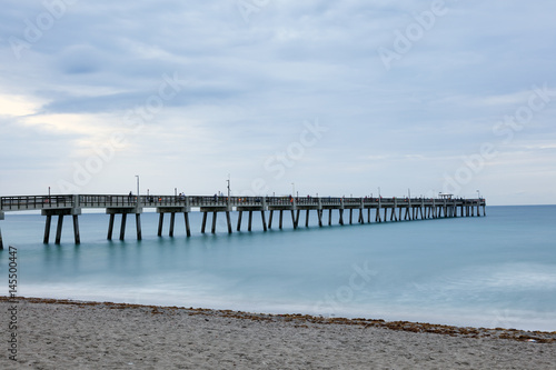 Dania Beach fishing pier, Florida photo