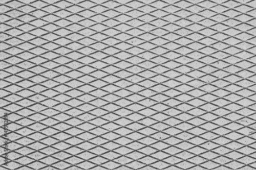 Metal grate industrial pattern background.