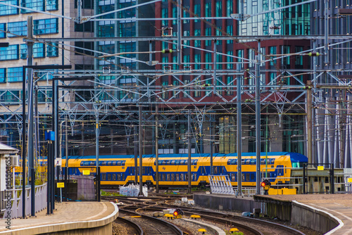 Foto Eisenbahn in Amsterdam