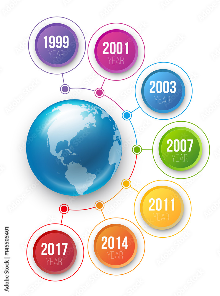 Infographics with steps or options Infographics with steps or options
