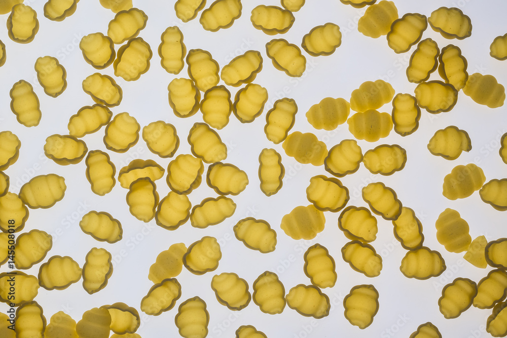 Raw gnocchi pasta Raw gnocchi pasta