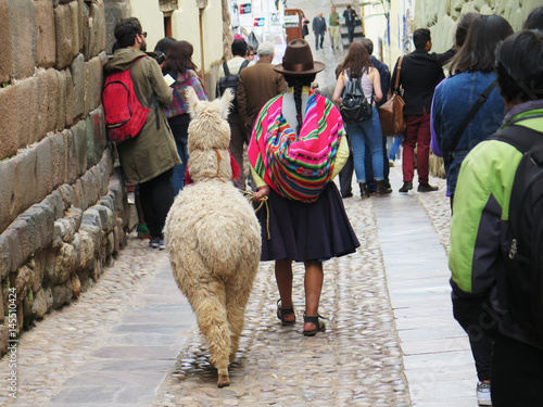City of Cuzco in Peru