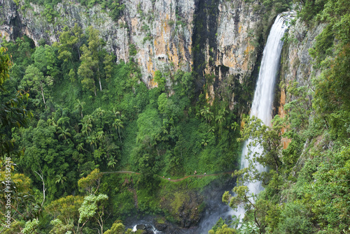 Quadro su tela Purling brook falls, Australia