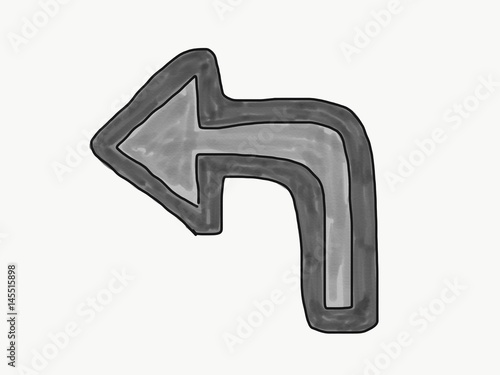 Abstract hand draw doodle t...