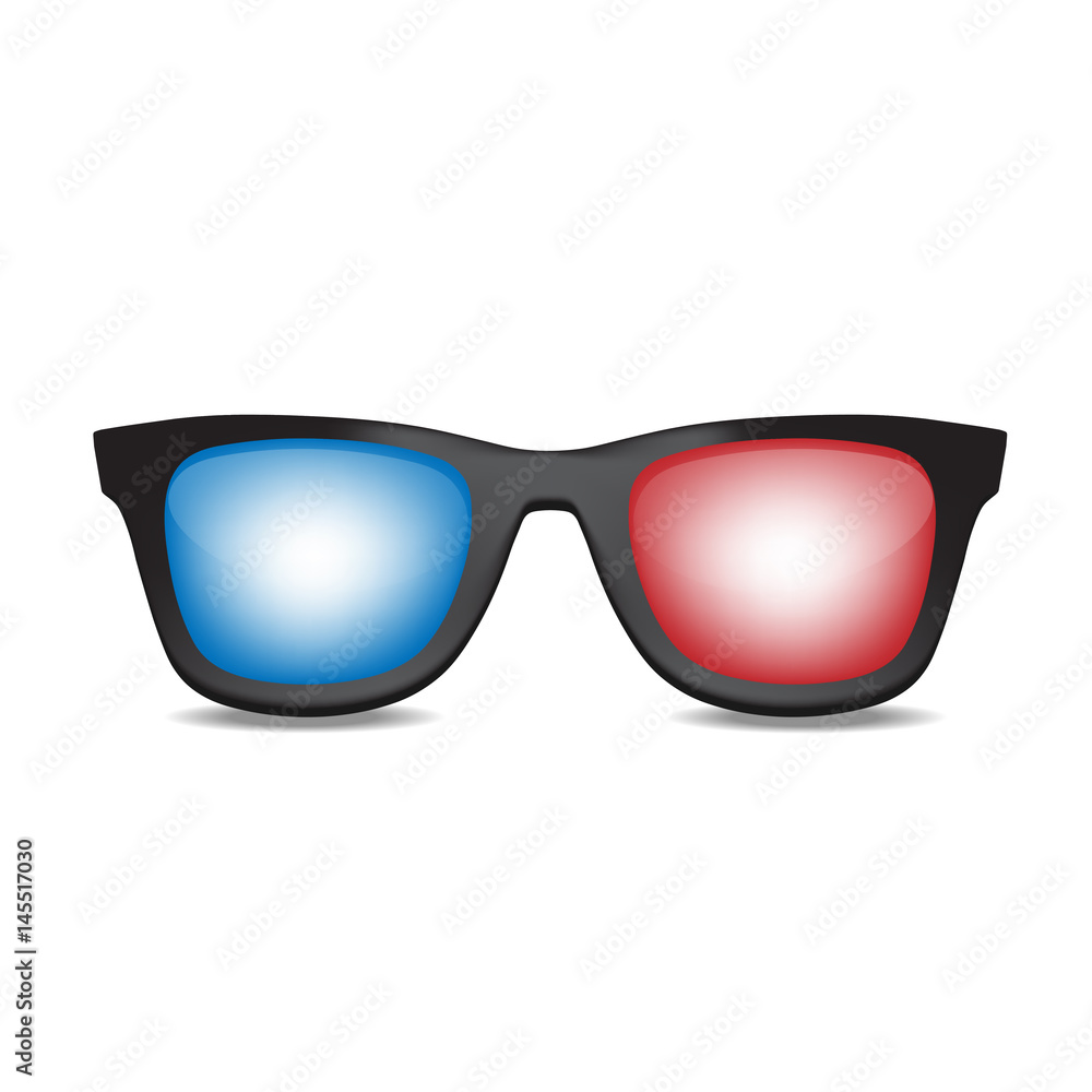 3d glasses. cinema. vector illustration 3d glasses. cinema. vector illustration