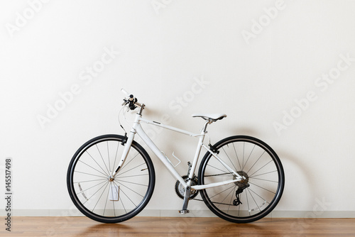 自転車と部屋