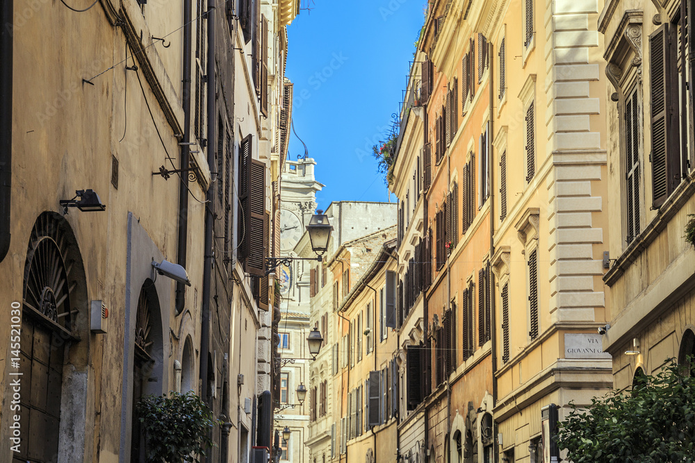 Street of Rome, Italy