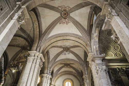 Interior of Nostra Signora del Sacro Cuore in Rome  Italy