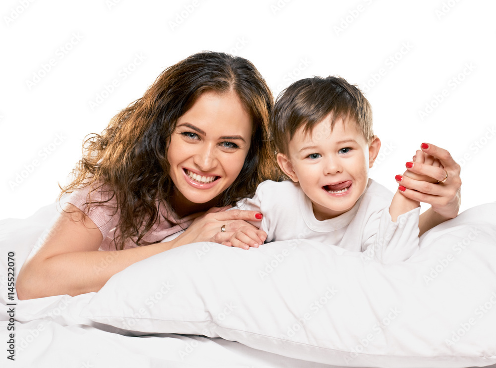Happy family at home Happy family at home