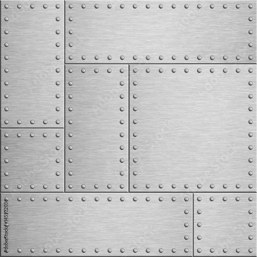 Armor metal plates backgrou...