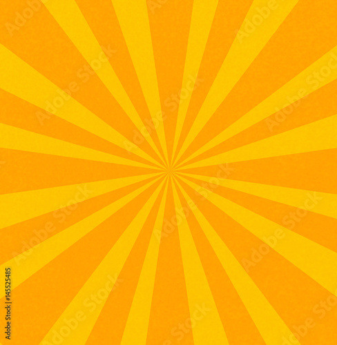 grunge sunburst orange abstract background