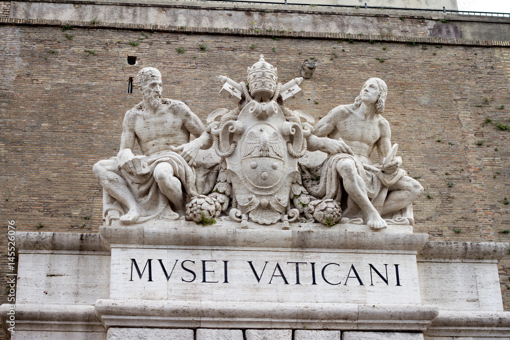 Vatican museum in Rome Italy