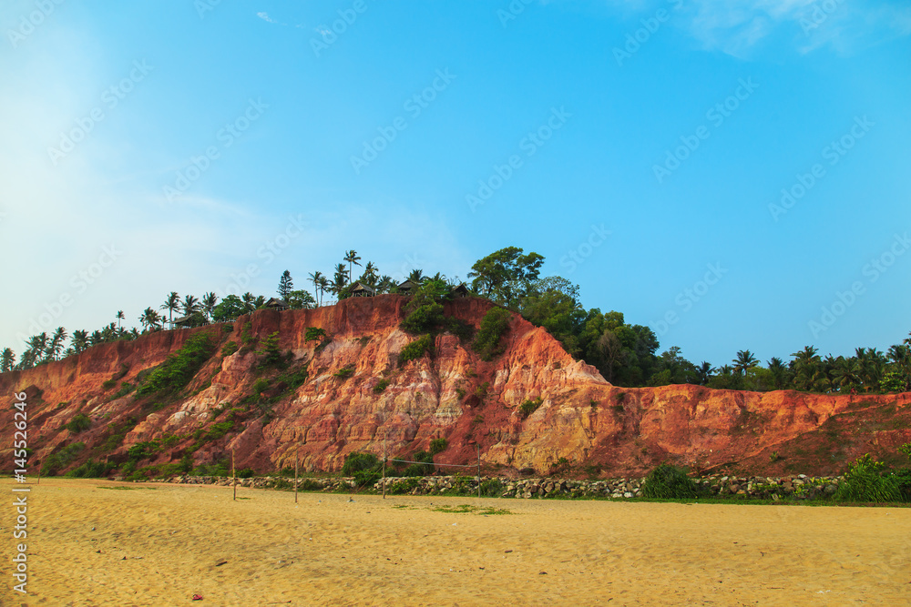 The coast of the Indian Ocean. The coast of the Indian Ocean.