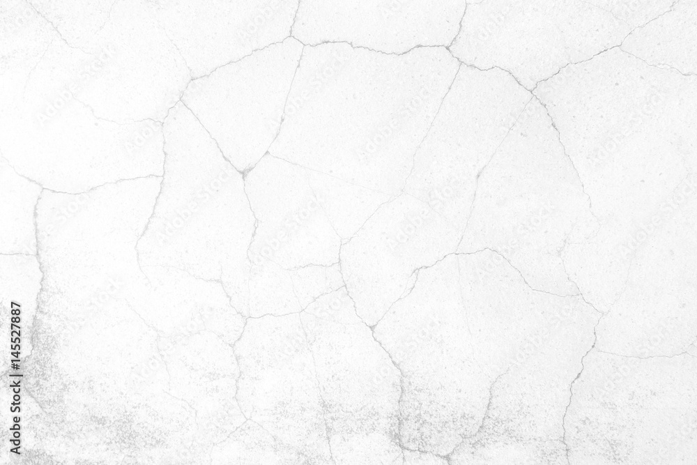 White Crack Cement Wall Background. White Crack Cement Wall Background.