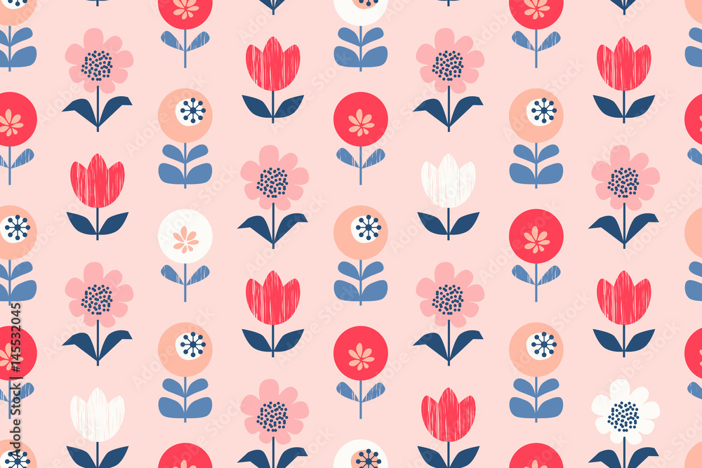 seamless floral pattern seamless floral pattern