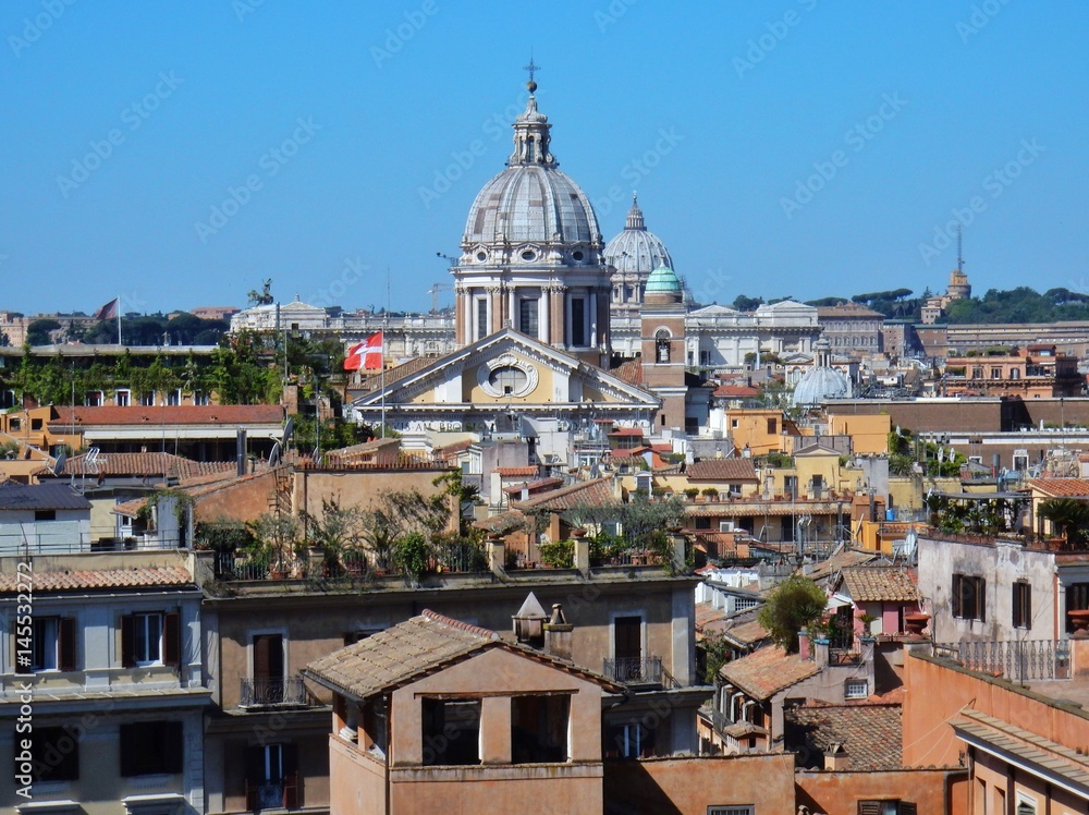 Roma - Panorama da Trinità dei Monti