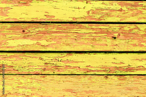 Wallpaper Mural Wooden texture with scratches and cracks Torontodigital.ca