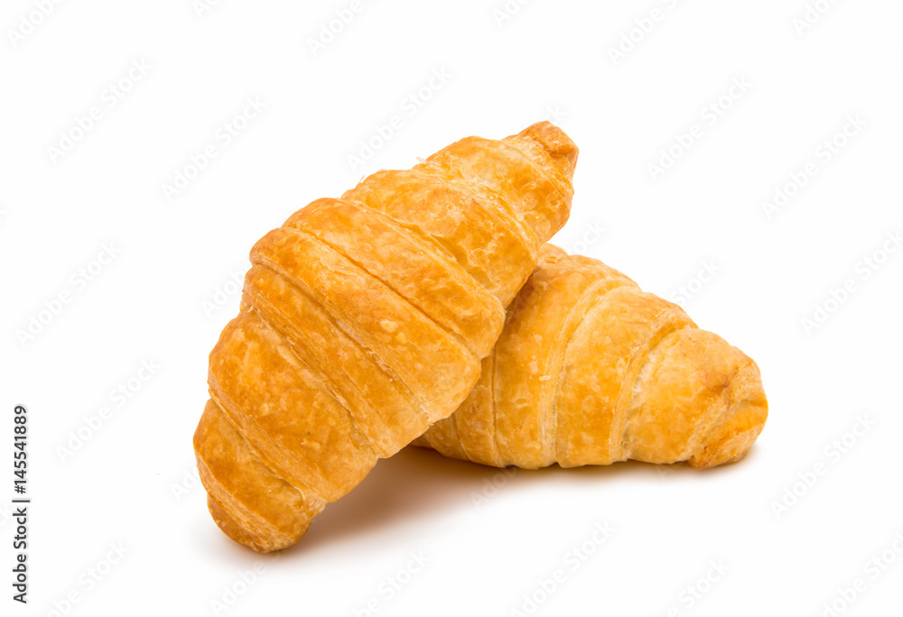 Croissant with chocolate