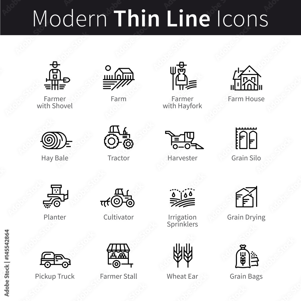 Fototapeta premium Farming and agriculture life concept