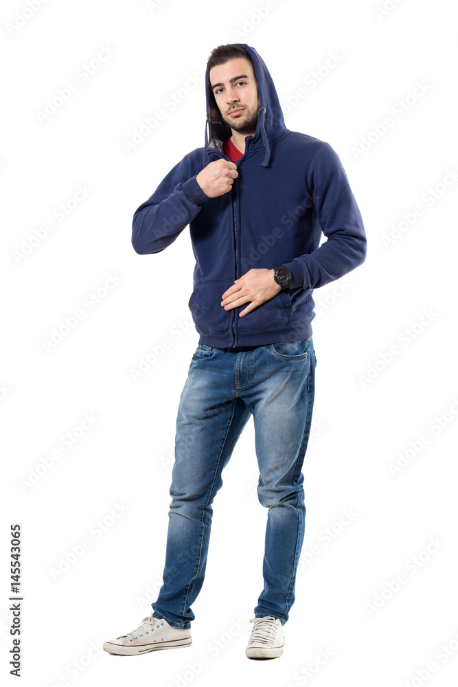 full body zip up hoodie