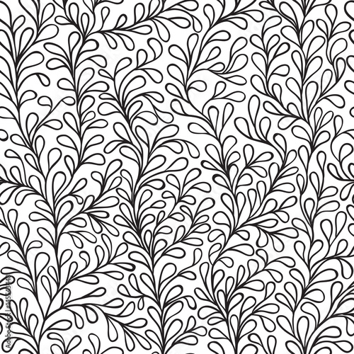 leaves seamless pattern © ColorValley