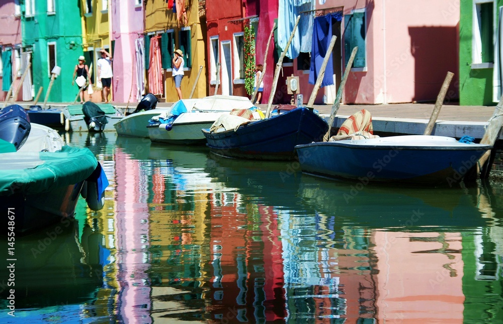 Isla de Burano, Venecia, Italia