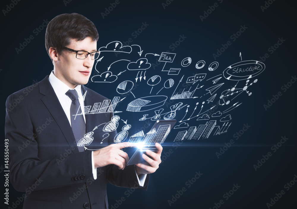 Financial growth concept Financial growth concept