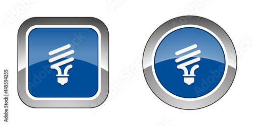 Chrome  Web  Button - Blue