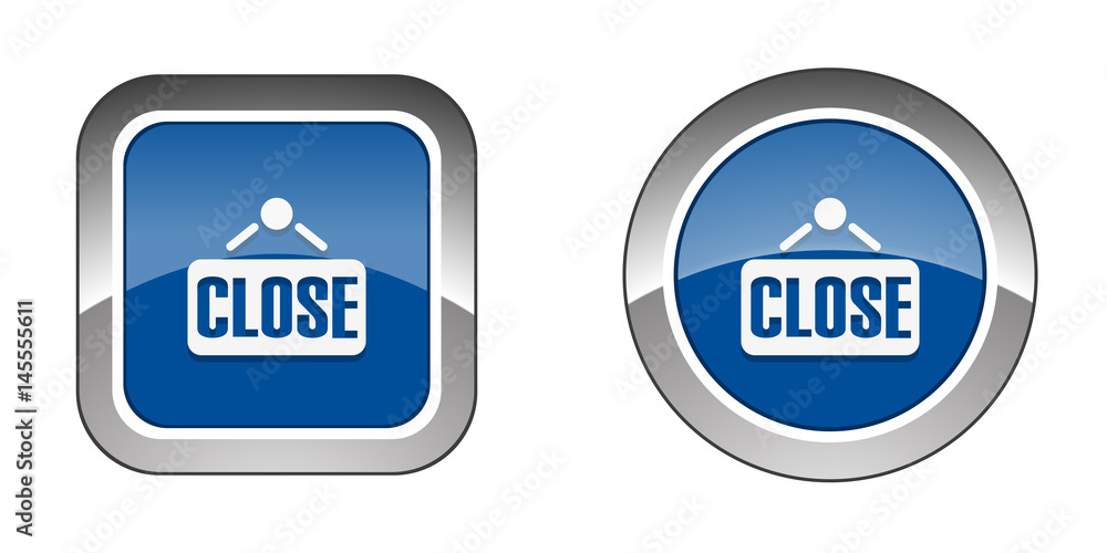 Chrome Web Button - Black Chrome Web Button - Black