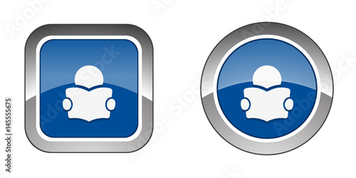 Chrome  Web  Button - Black
