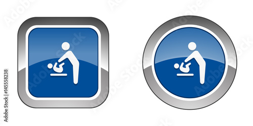 Chrome  Web  Button - Black