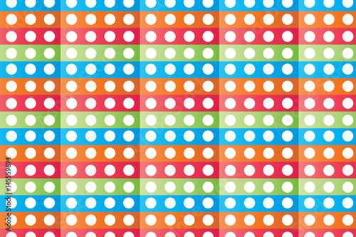 circle abstract seamless color vector modern pattern