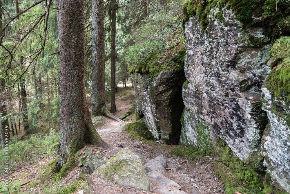 Fototapeta premium Rundwanderweg um den 