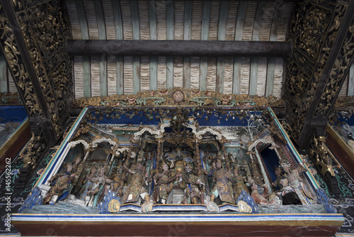 Interior of ancient shool i...