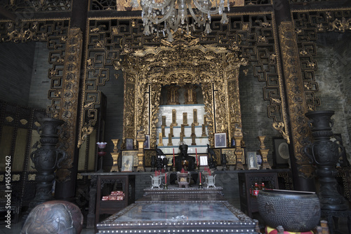 Interior of ancient shool i...
