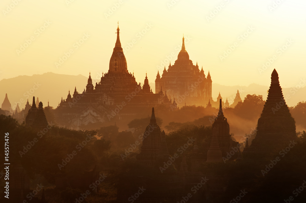 many pagoda in Myanmar