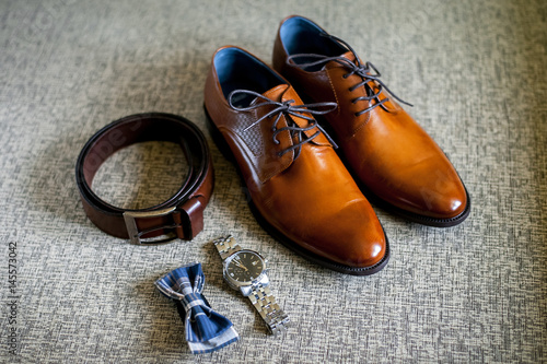 Wedding accessories of the groom