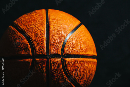 Basketball in a dark space © 4Max