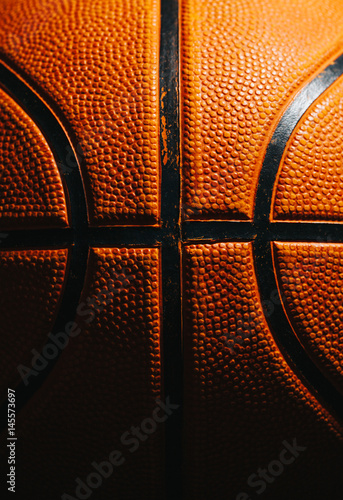 Basketball in dark