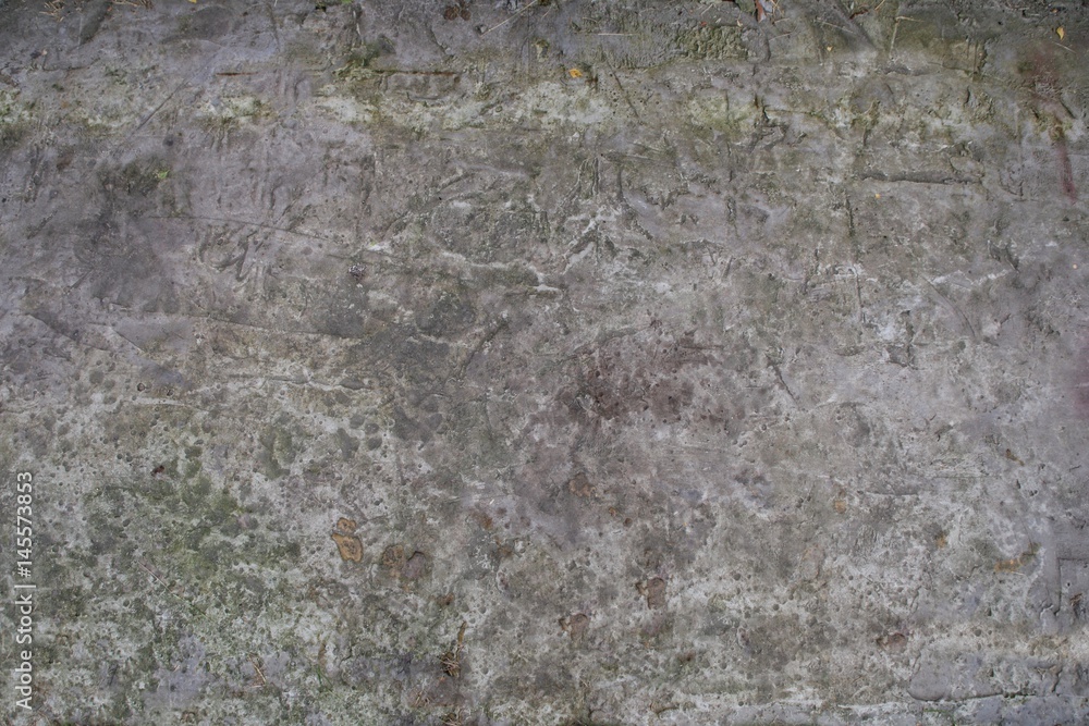 Old concrete gray floor with streaks Old concrete gray floor with streaks
