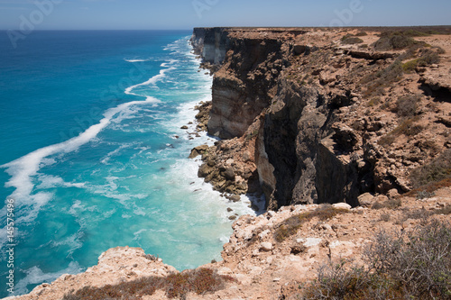 Fotografie The Great Australian Bight on the Edge of the Nullarbor Plain