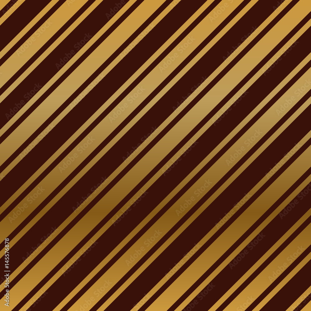 Seamless dark red wallpaper with diagonal gold stripes