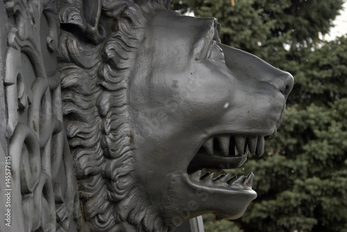 King Cannon in Moscow Kremlin. Color photo