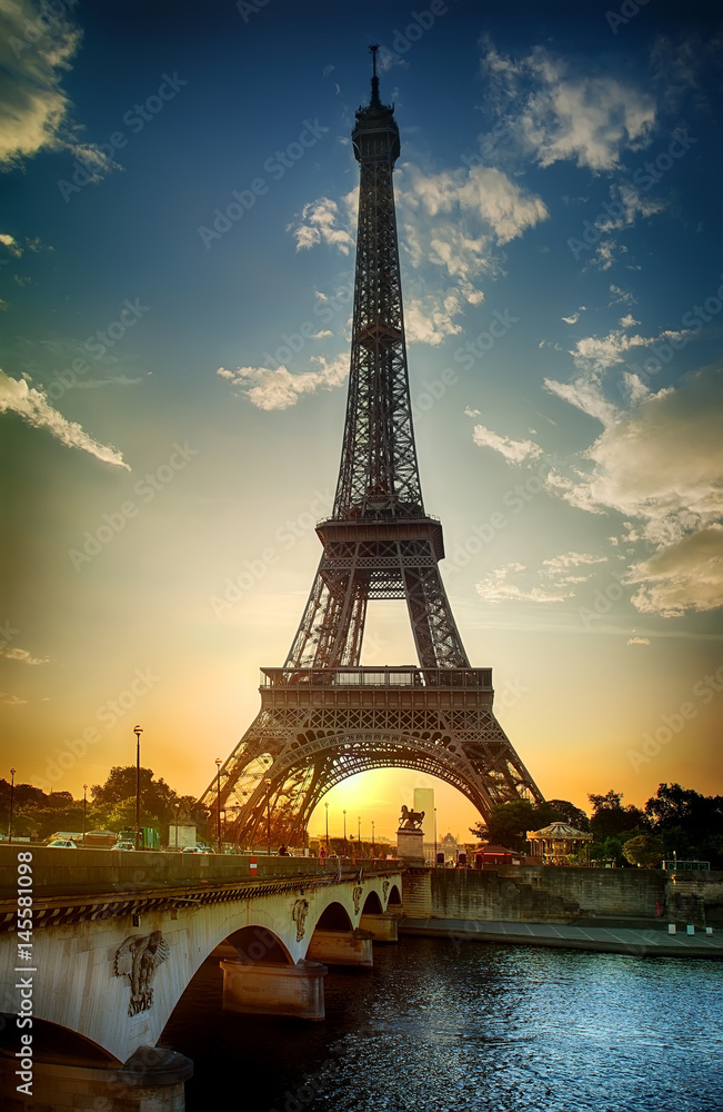 Majestic Eiffel Tower