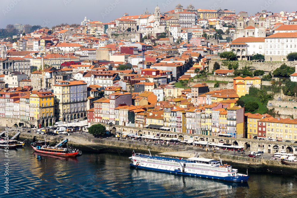 old town of Porto and river, Portugal, Europe