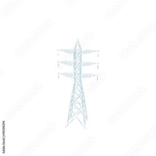 Power transmission tower. I...